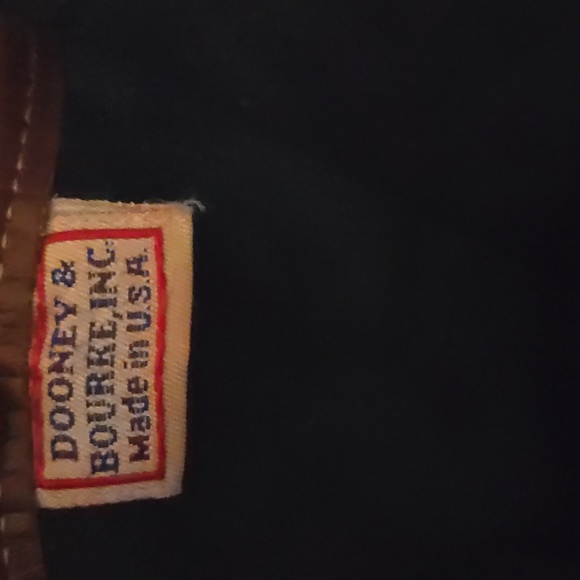 Black Dooney & Bourke Handbag with Brown details and handles - Picture 13 of 14